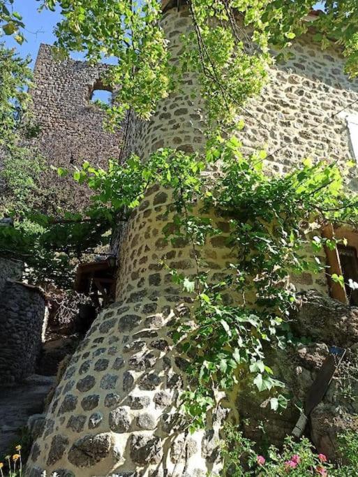 Gite Le Rocher Du Chateau De Retourtour Lamastre Buitenkant foto