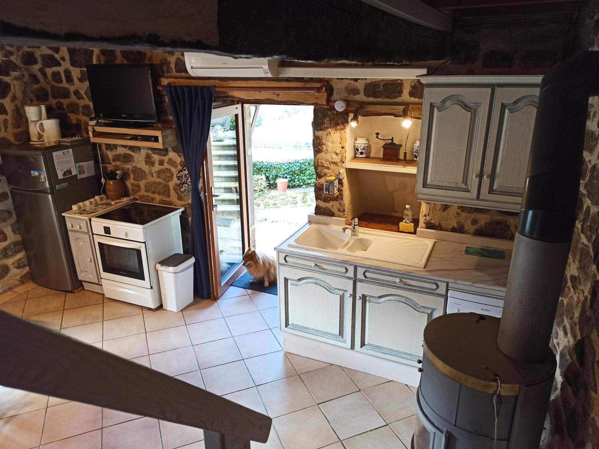 Gite Le Rocher Du Chateau De Retourtour Lamastre Buitenkant foto