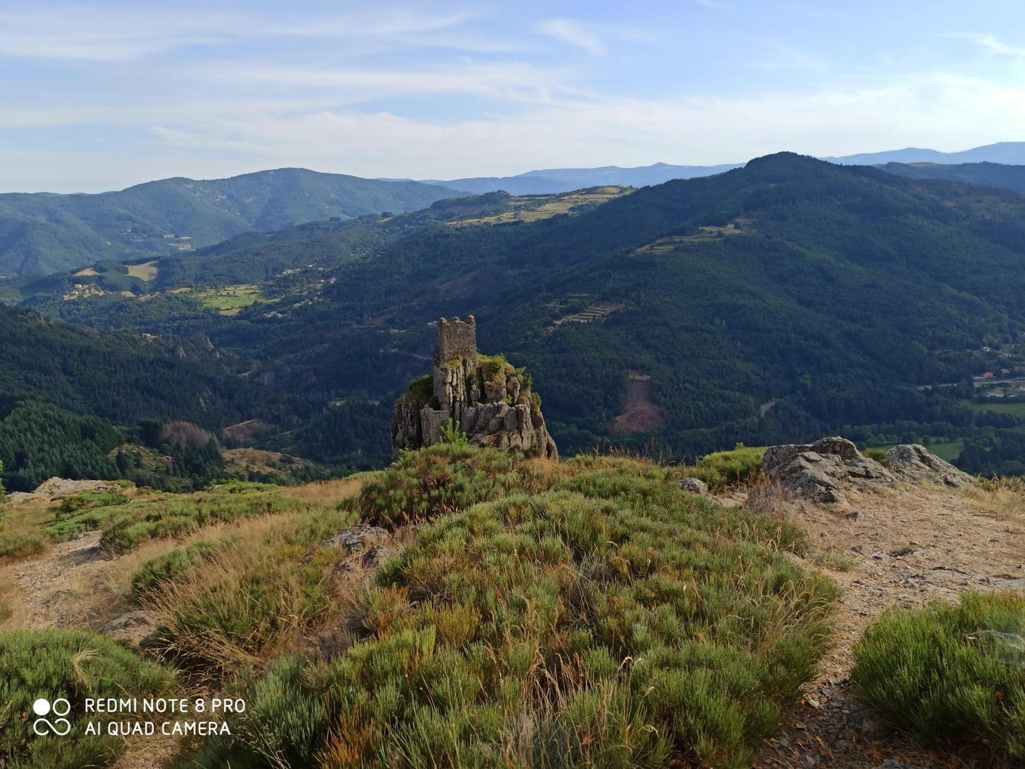 Gite Le Rocher Du Chateau De Retourtour Lamastre Buitenkant foto